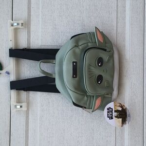 Disney Star Wars Yoda The Child Mini Backpack NWT